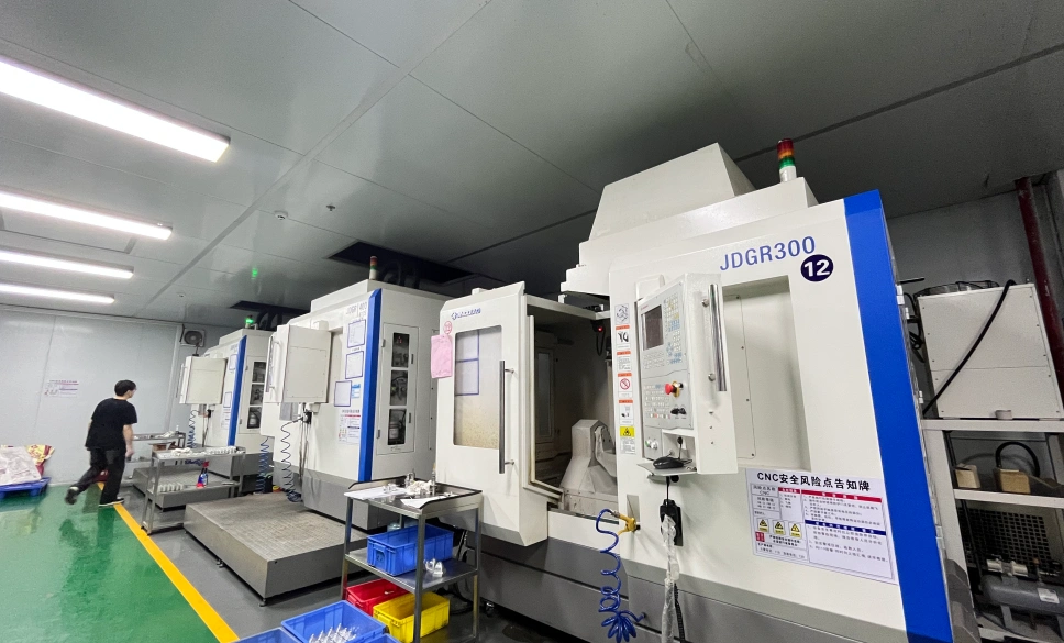 AQUAmate 120T machine in tooling shop
