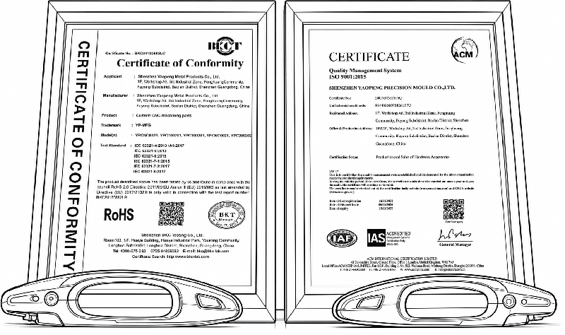 firstmold certificate