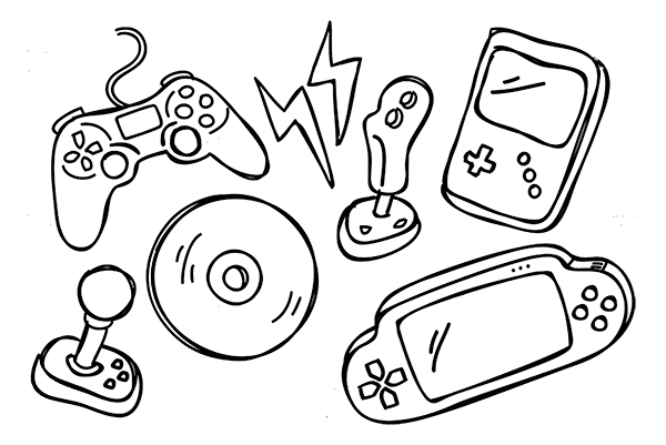 Gaming and Entertainment​ in Consumer Electronic industry drawing