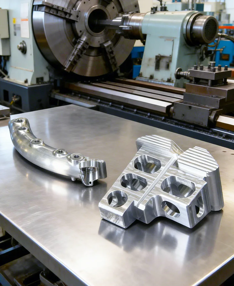 Metal prototype components