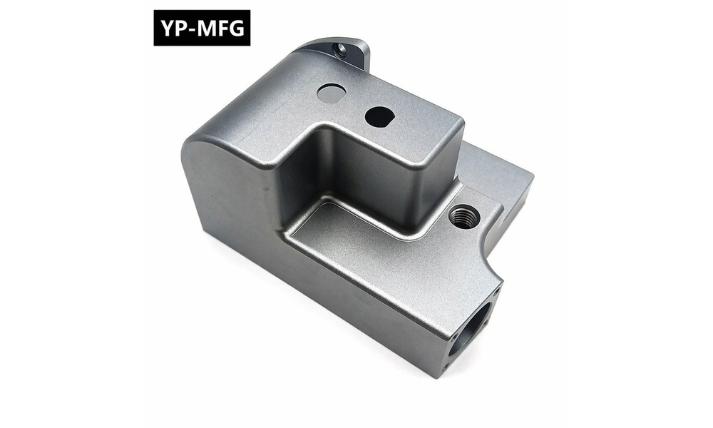 Sand-blasted rapid prototype aluminum cover