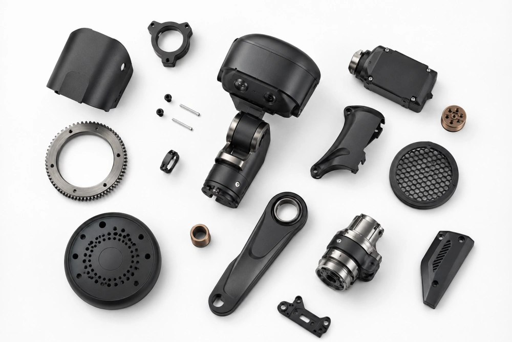 typical manufactured personal care products components