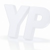al6061 powder coated white textured glossy