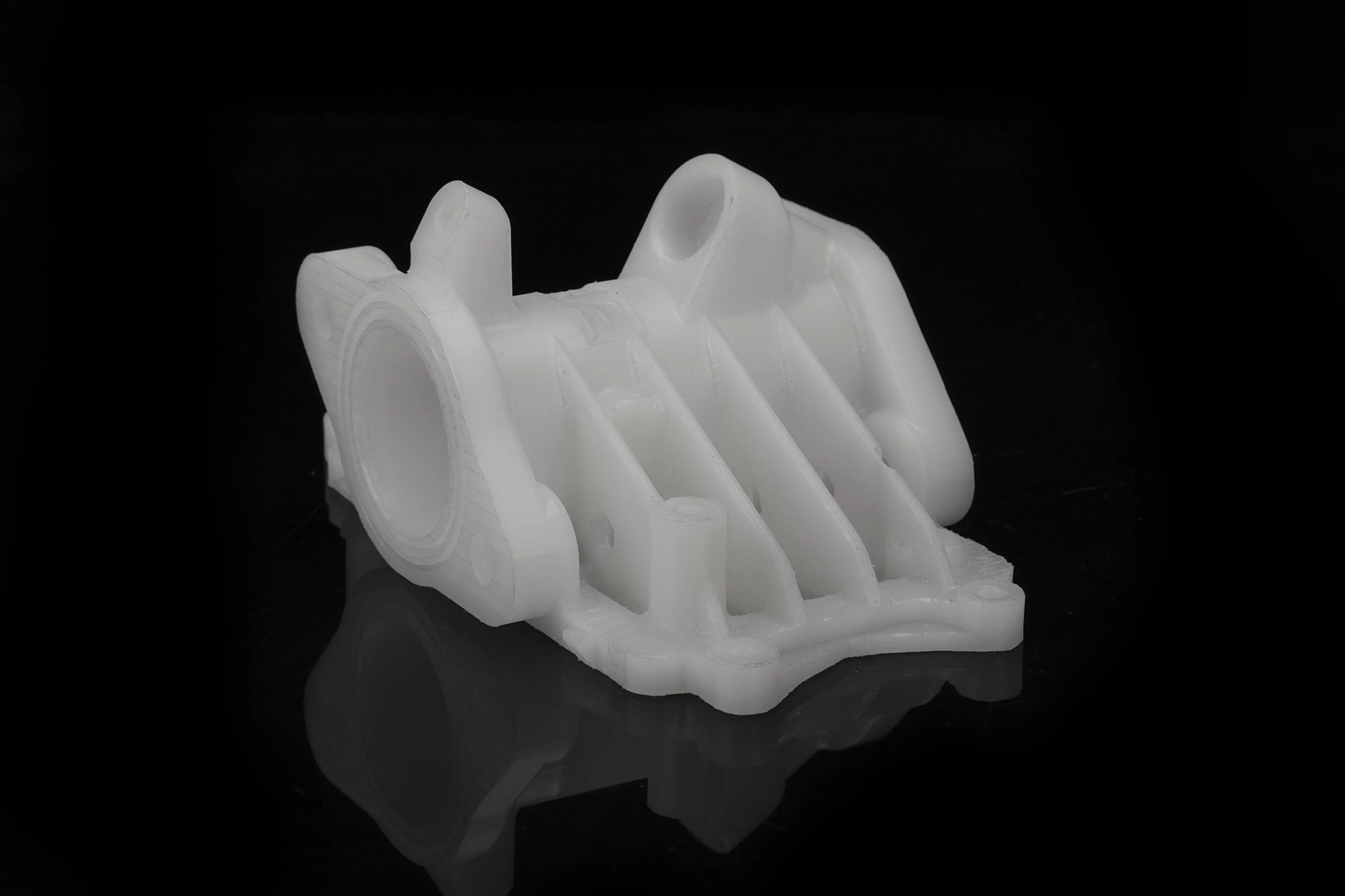 CNC-Registerkarte 1 Weißes HDPE