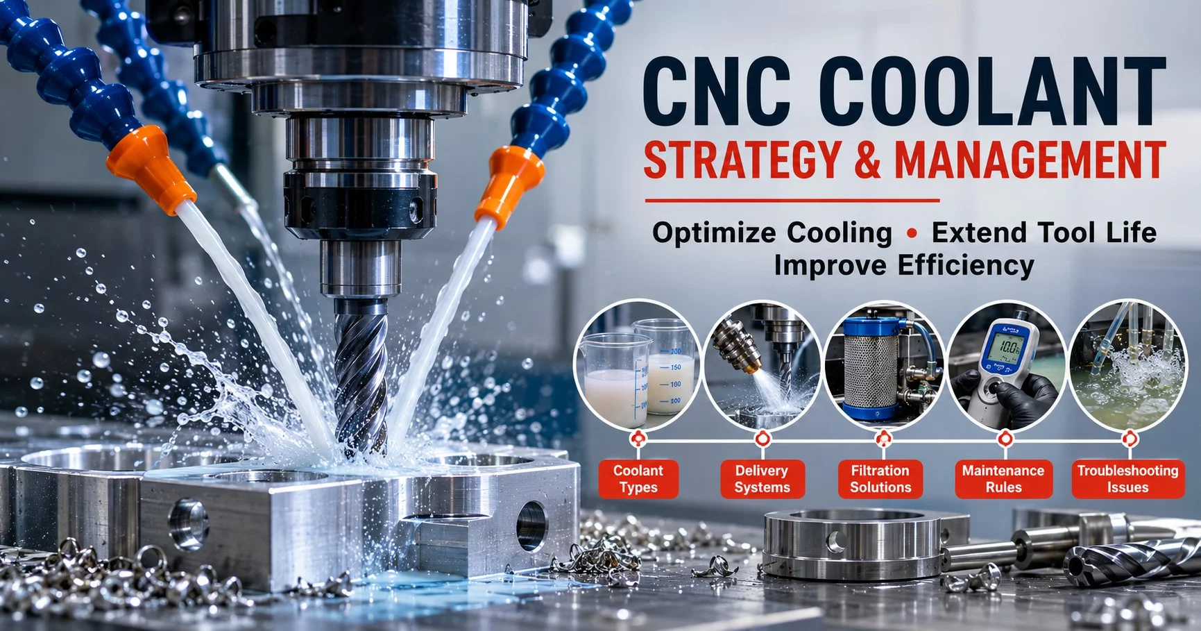 cnc coolant cover