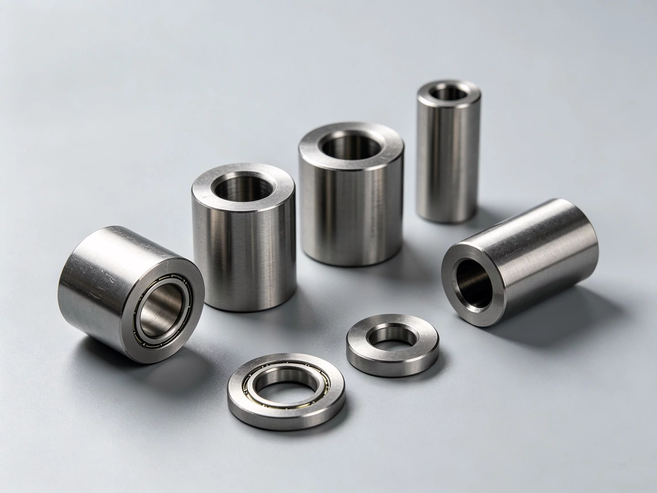 CNC turned bushings and sleeves