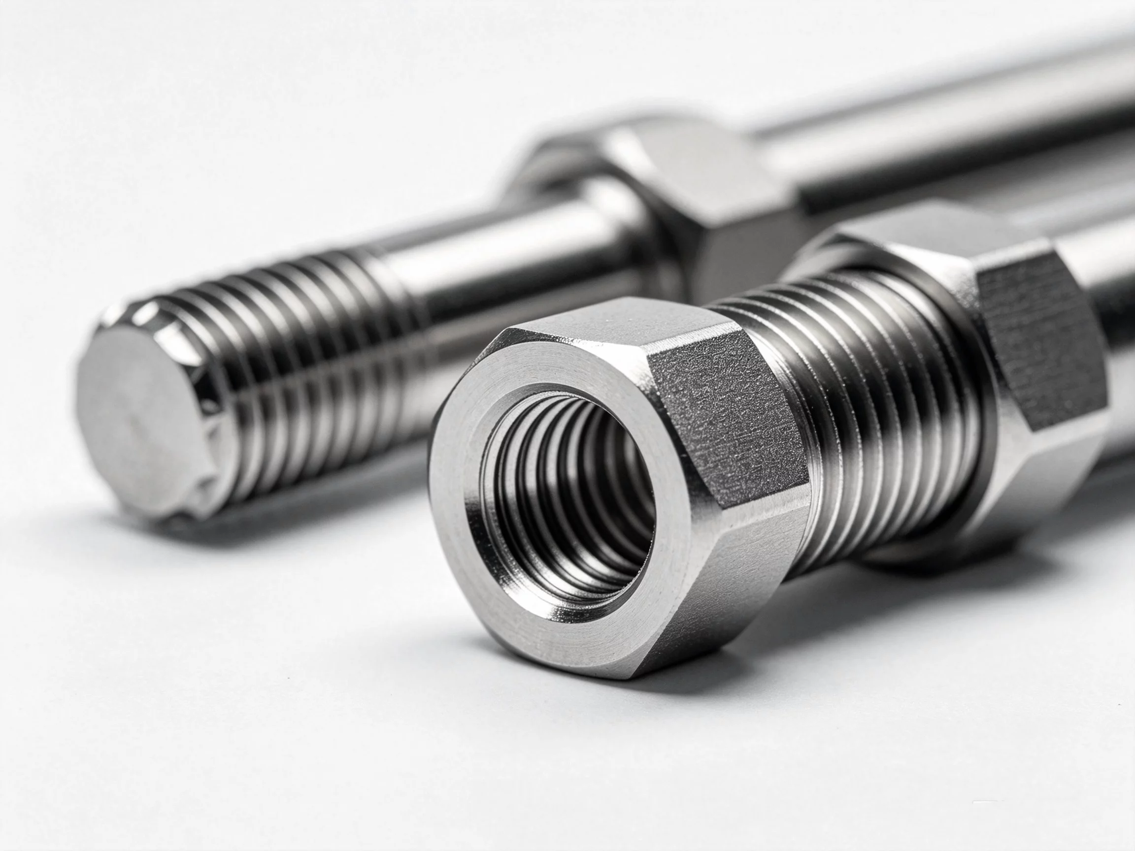 CNC turned threaded parts