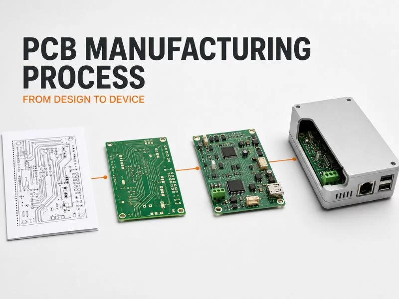 From Design to Device PCB Manufacturing Process Explained