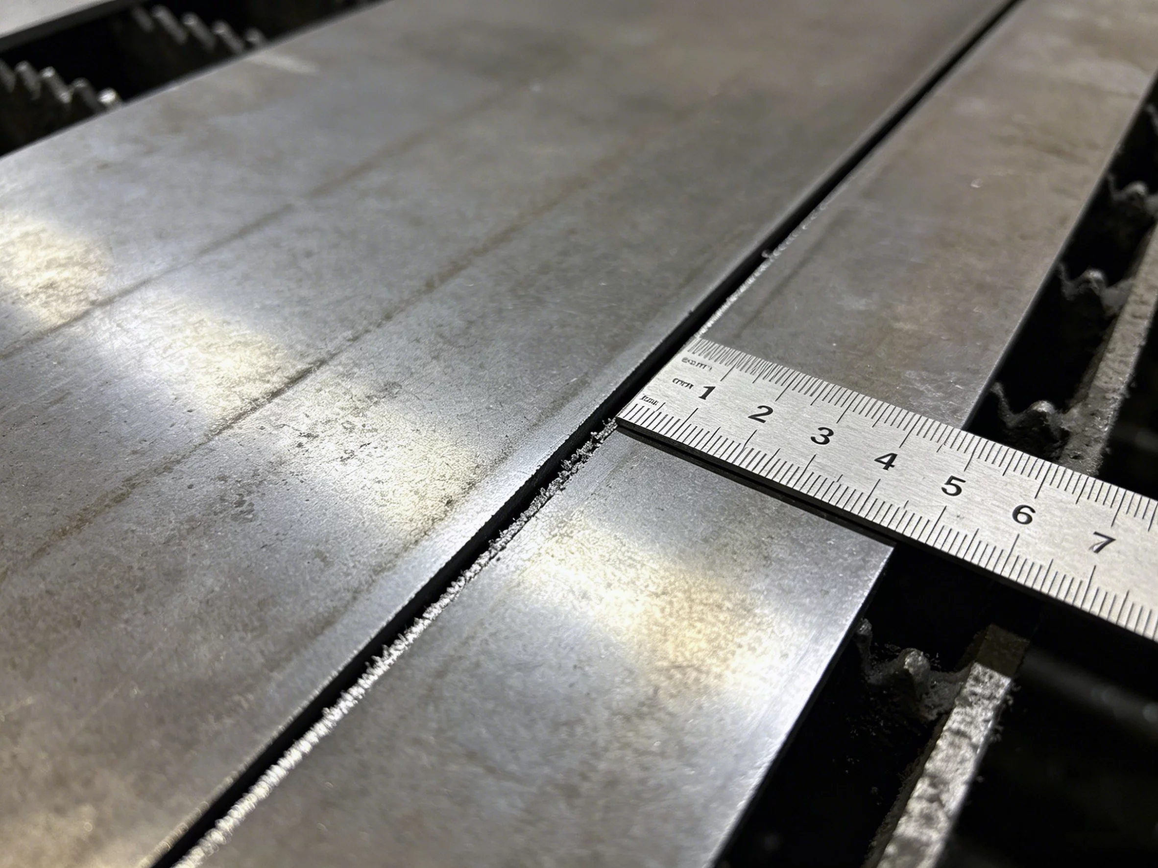 Kerf width in waterjet cutting
