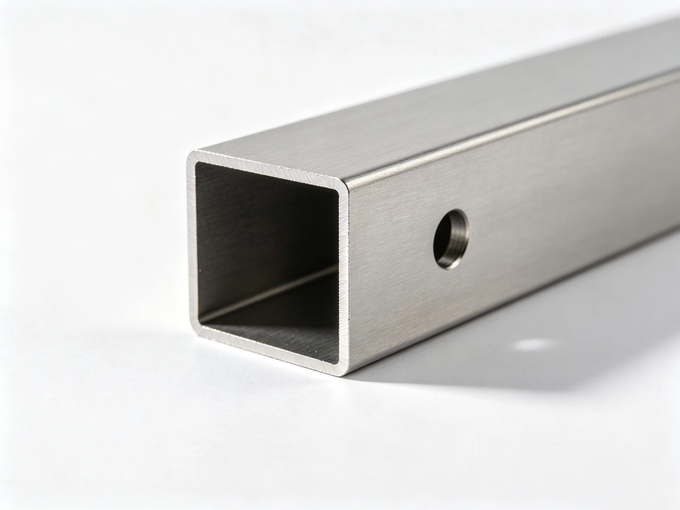 Machine frame tube laser cut assembly