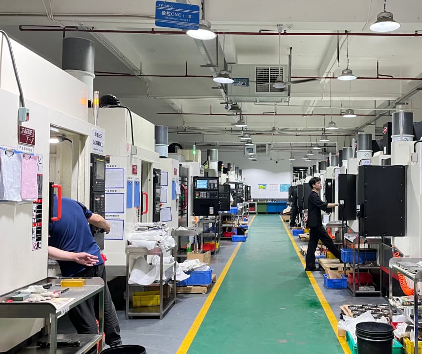 rd cnc machine facility