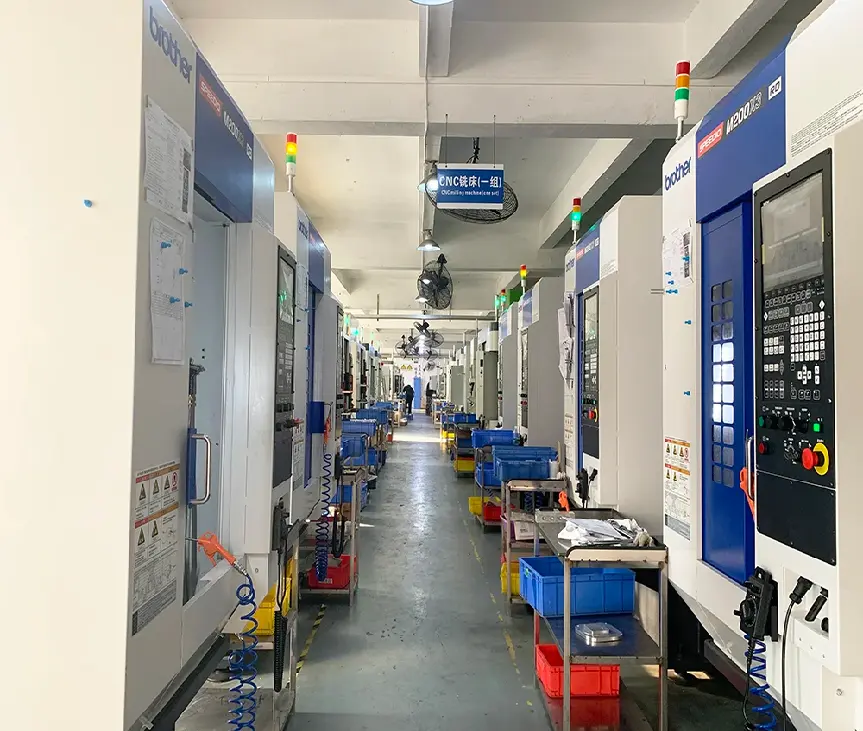 rd cnc machine production line