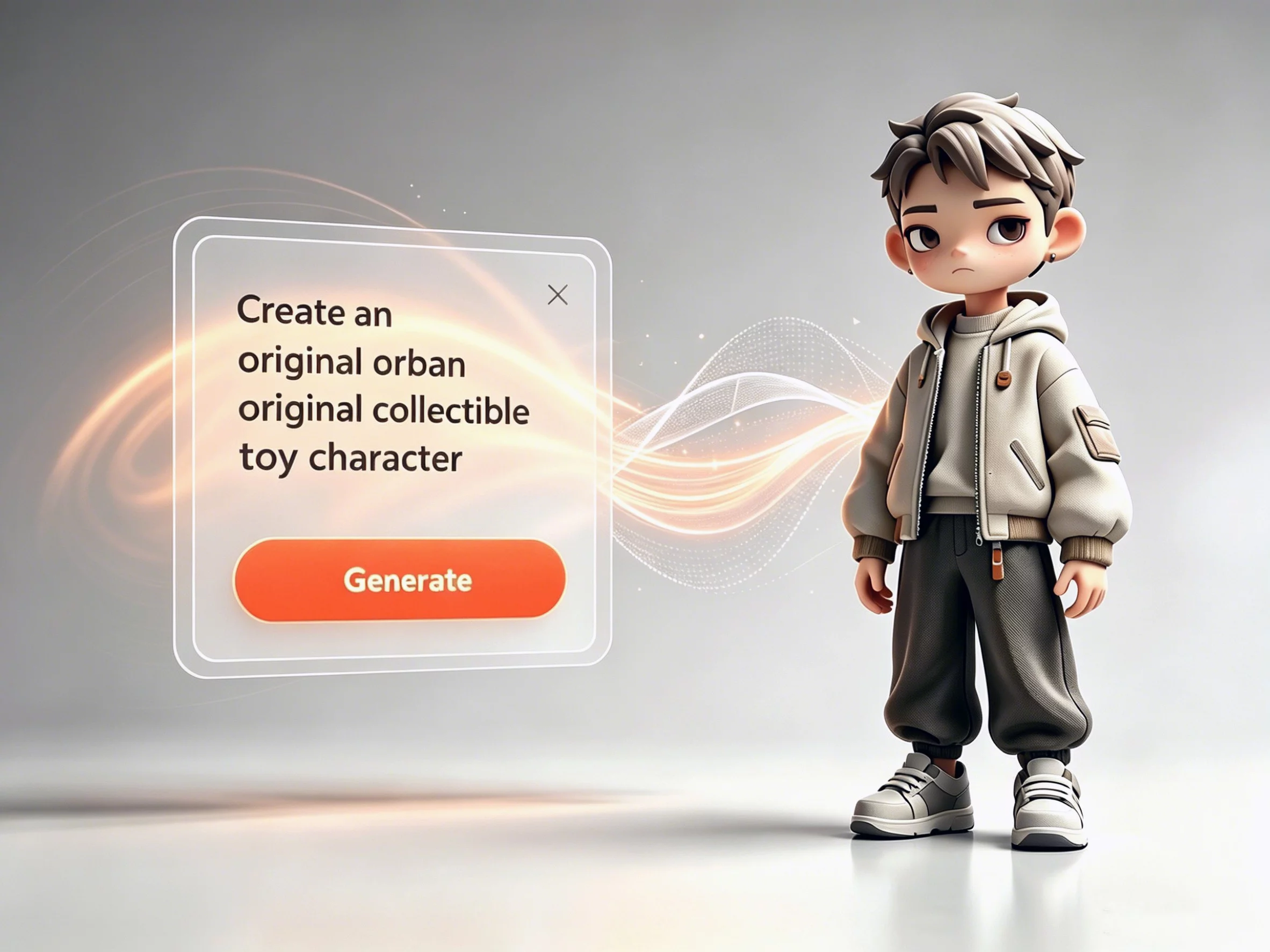 Text to Action Figure