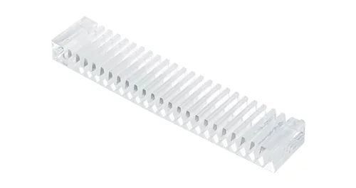 transparent vacuum cast part