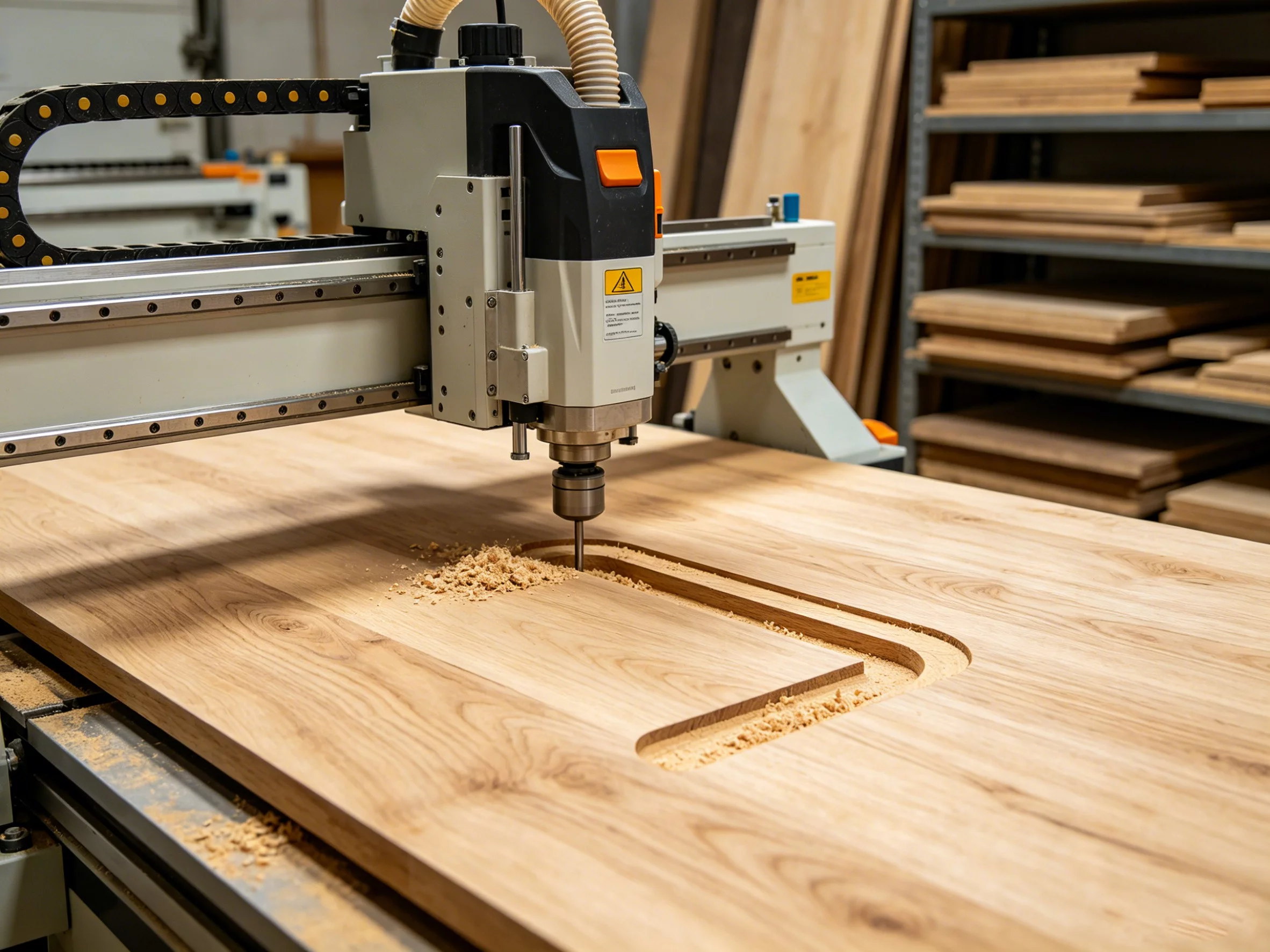 Wood routing