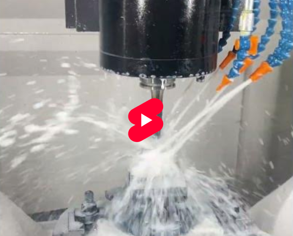 This is why Aluminum is so satisfying to machine 🔥Watch every cut.