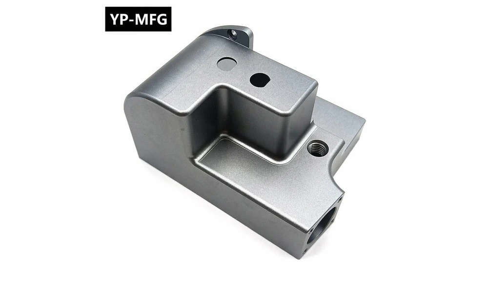 Sand-blasted rapid prototype aluminum cover